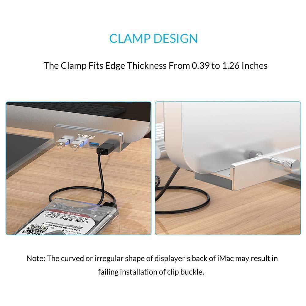 Mountable Desk Side USB 3.0 Adapter Hub 👩🏻‍💻 👨🏻‍💻