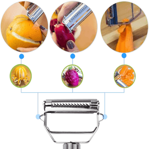 Stainless Steel Multi-function Vegetable Peeler