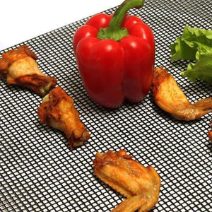 Non-stick BBQ grill mesh mat