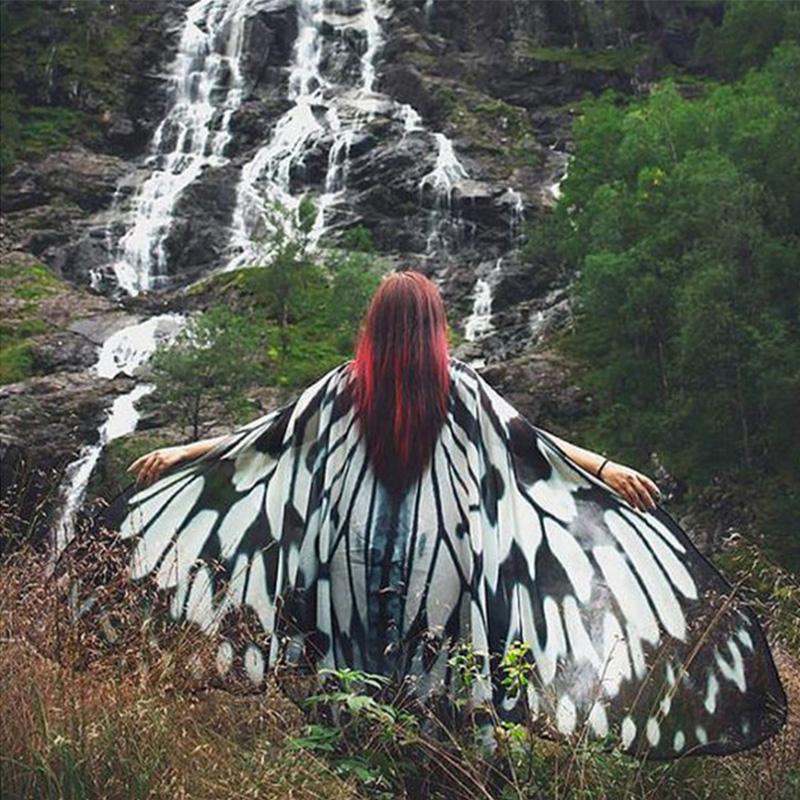 Lady's Butterfly Shawl