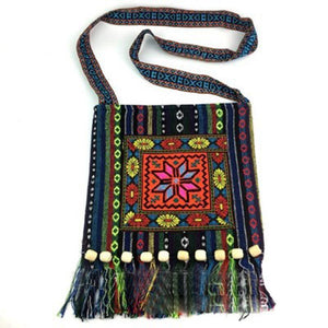 Vintage Embroidery Shoulder Bag