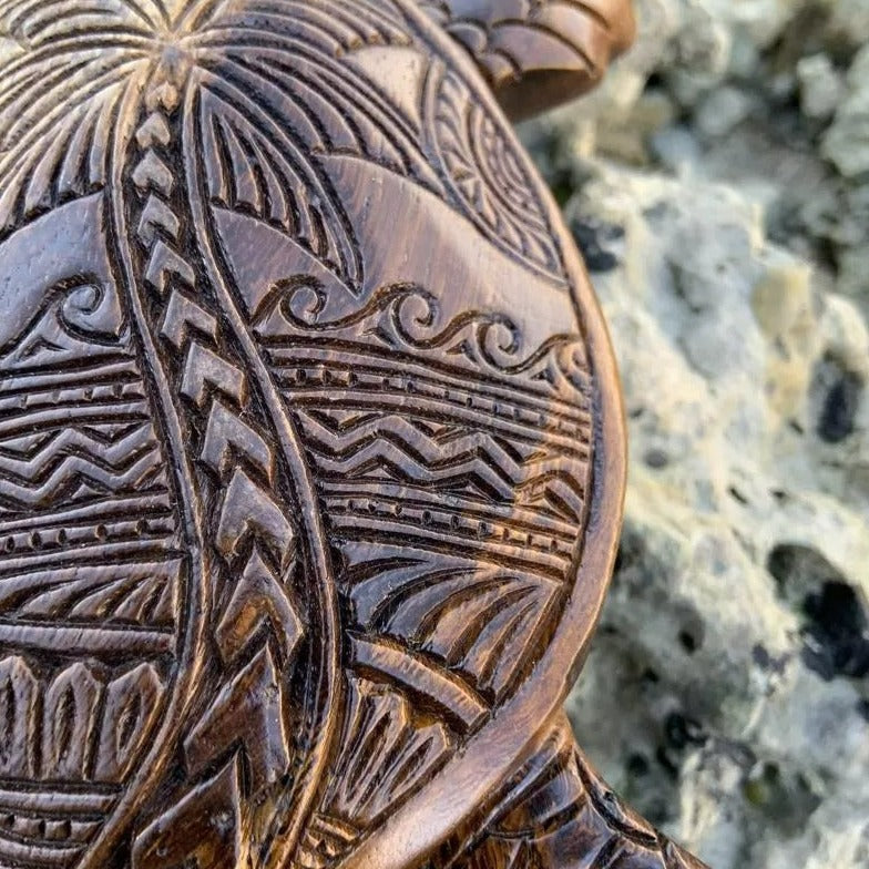 Hawaiian Turtle Resin Ornament