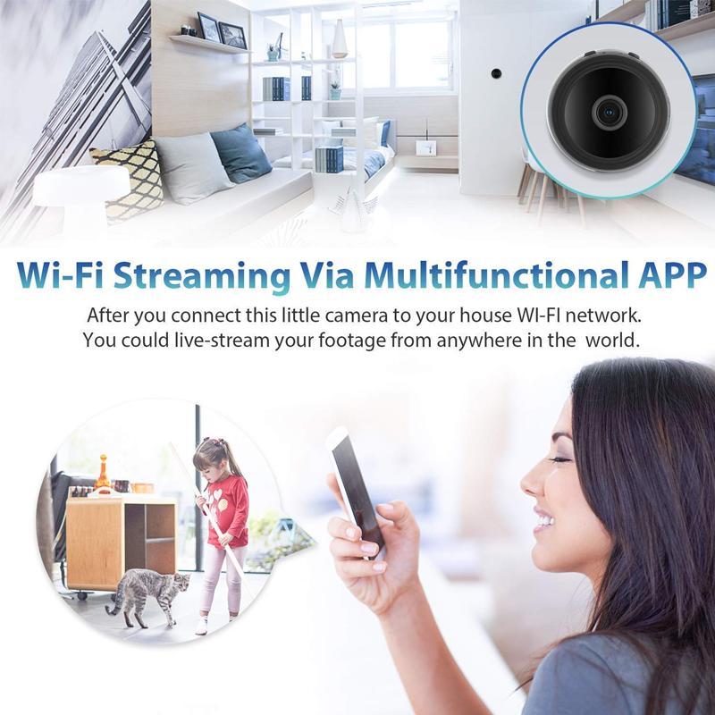 Upgrade Mini WIFI Camera Wide Angle