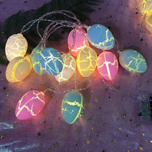 Colorful Egg String Lights