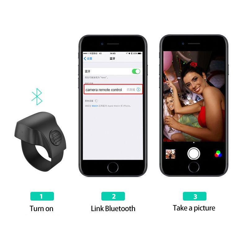 Bluetooth Selfie Ring