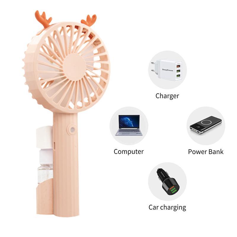 Mini Handheld Misting Fan