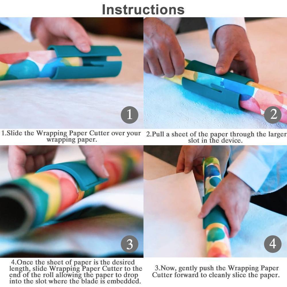 Christmas Gift Wrapping Paper Cutter