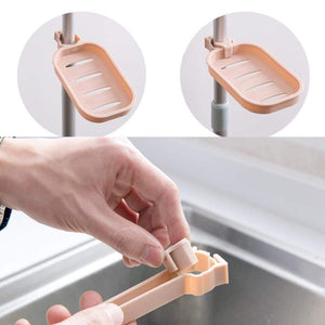 Hanging Storage Rack and Soap Holder(2 Set)