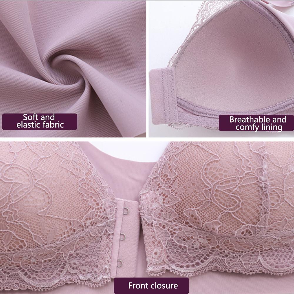 Front Closure Breathable Bra