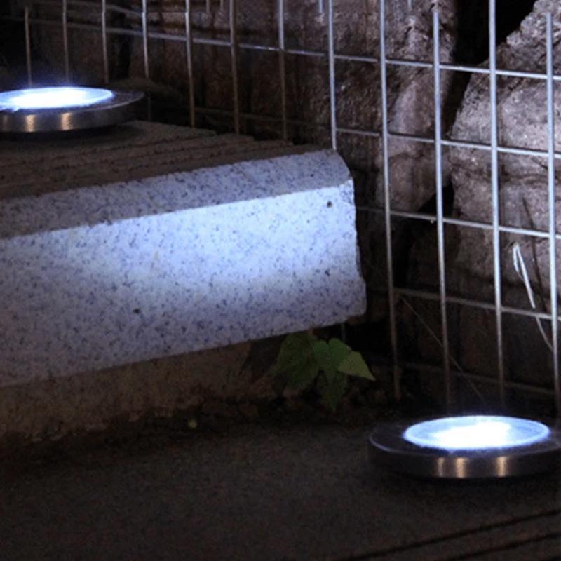 Solar Powered Floor Path LED Light