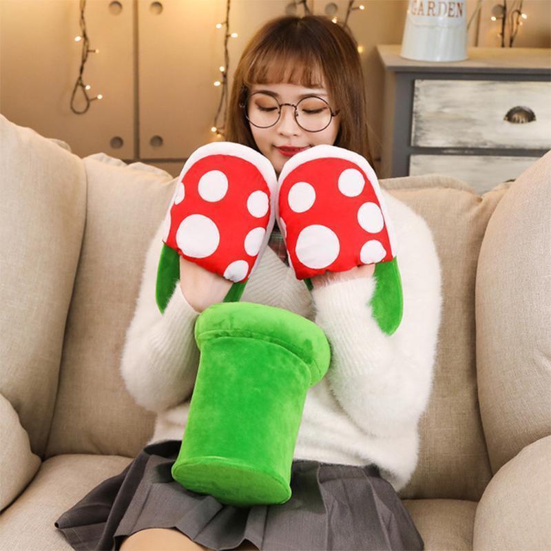 Super Mario Piranha Plant Slippers