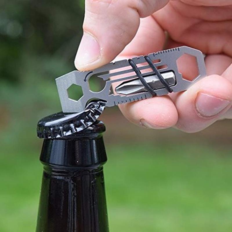 Ratcheting Keychain Multitool