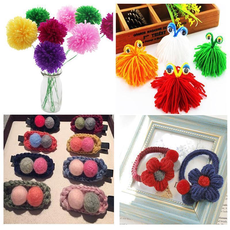 Pom Pom Maker (Set of 4)