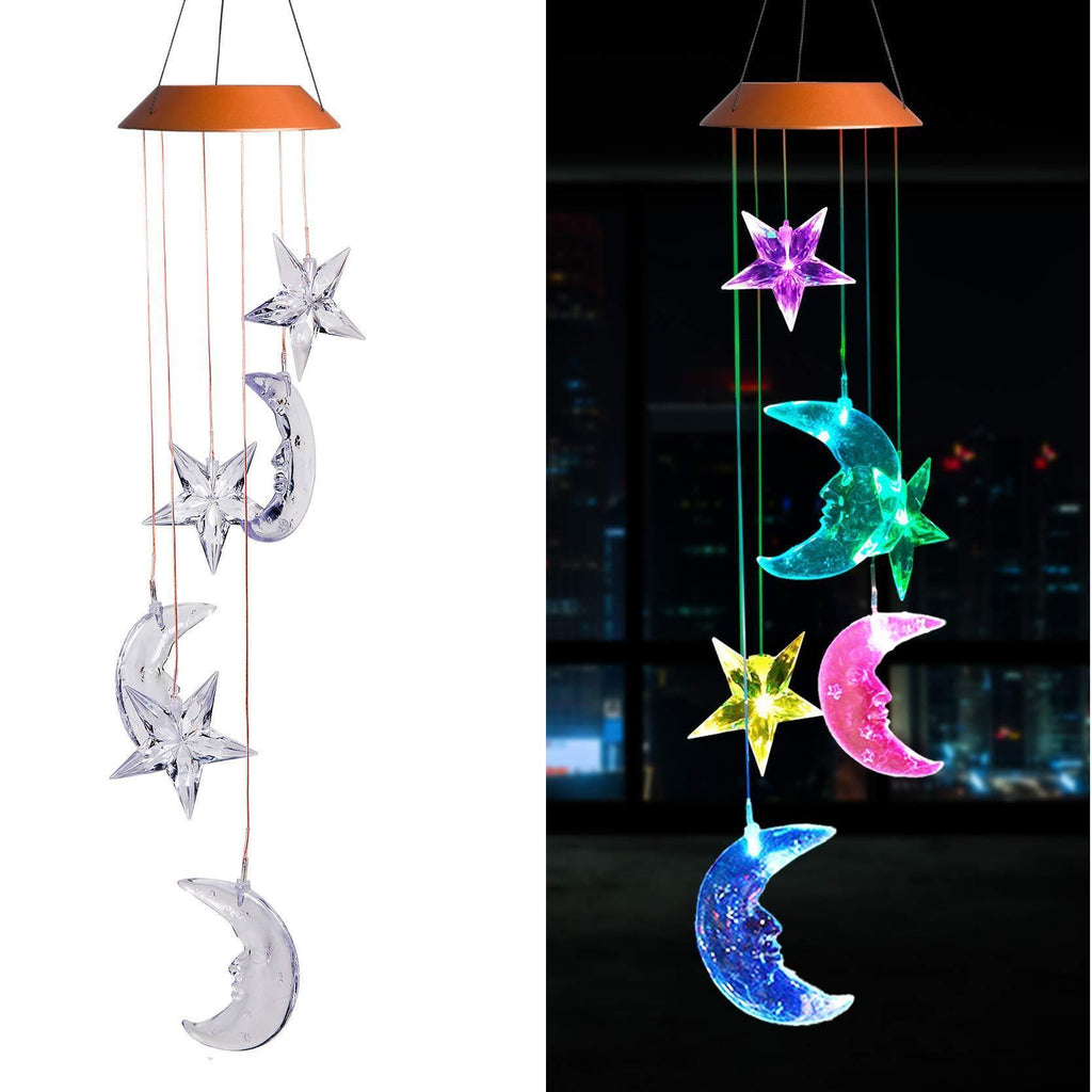 Moon & Stars Solar Light