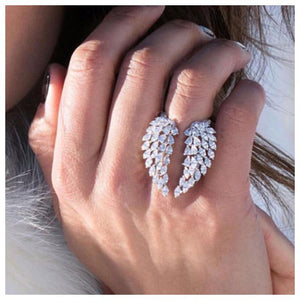 Elegant Angel Wings Rings for Women