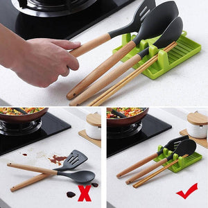 Multifunction Kitchen Spatula Rack