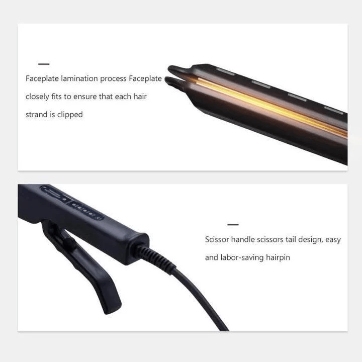 Ceramic Tourmaline Ionic Flat Iron Hair Straightener