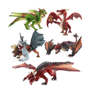 Plastic Dinosaur Model Ornaments