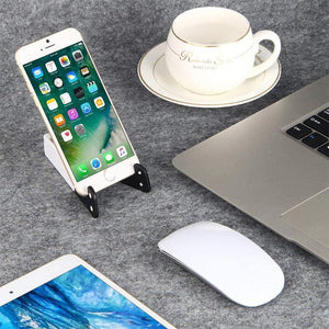 Foldable mobile phone stand