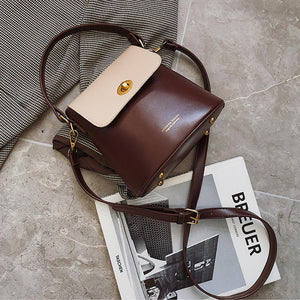 Stylish Portable Bucket Bag