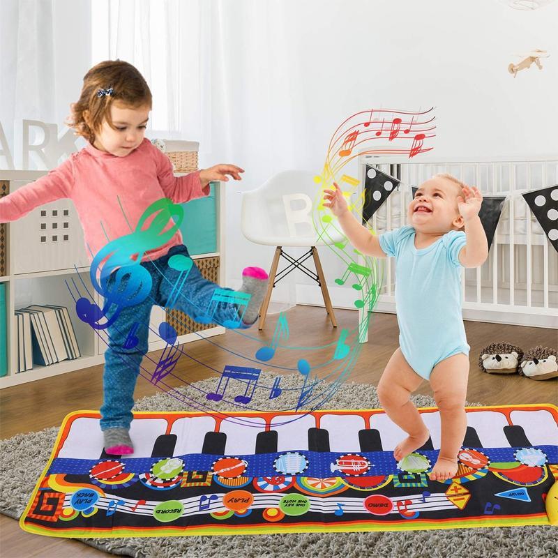 Children Piano Music Dance Mat