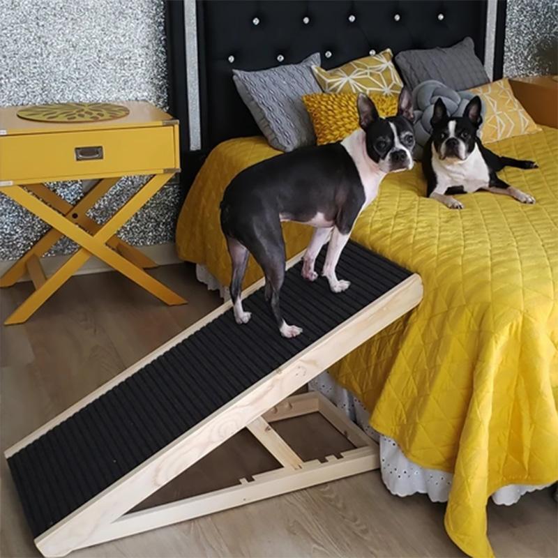 Height-Adjustable Pet Climbing Ladder