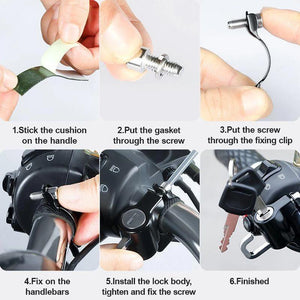 Multifunctional Motorcycle Helmet Lock