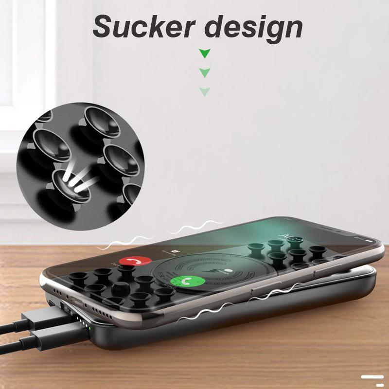 Wireless Power Bank with Suction Cups