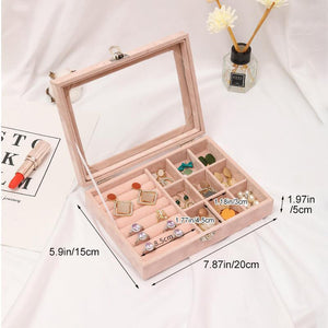 Earring Jewelry Storage Case