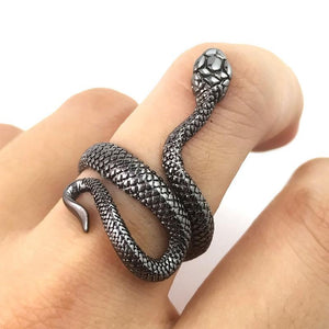 Adjustable Snake Shape Ring