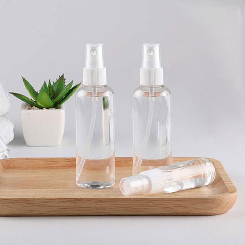 Portable Bottles Empty Clear Plastic Fine Mist Spray Bottles (3 PCs)