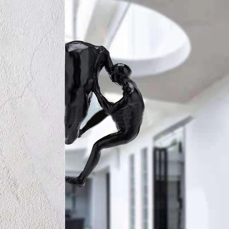 Climber Nordic Art Wall Hanging Statues