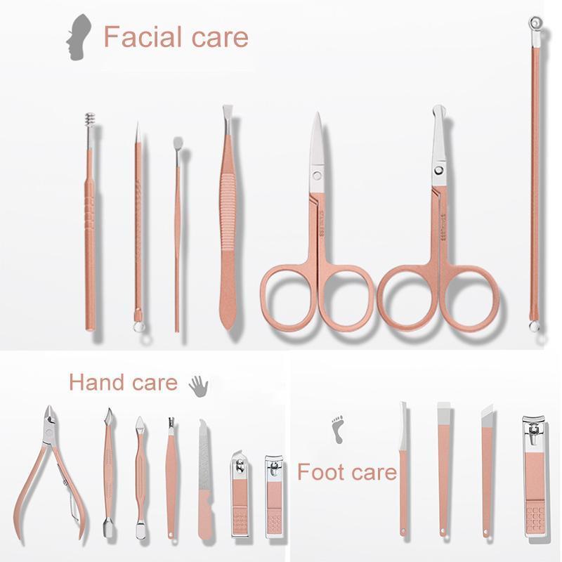 Stainless Steel Nail Care kit -18 Pieces