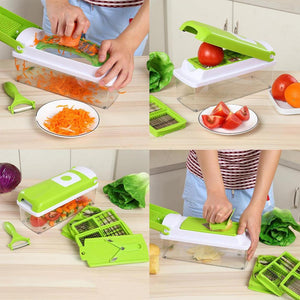 Hirundo 12 in 1 Vegetable Slicer With Storage Container