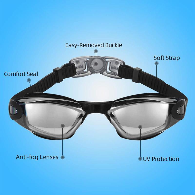 Swimming Supplies Waterproof Anti-fog Goggles