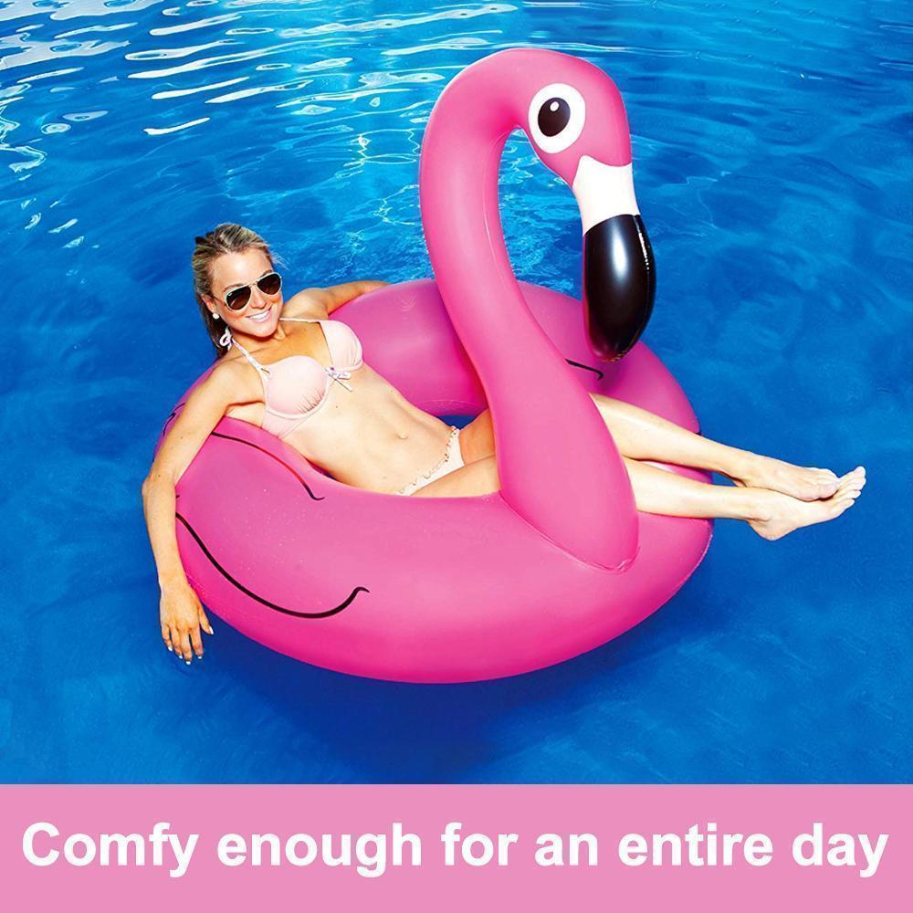 Inflatable Flamingo Pool Float