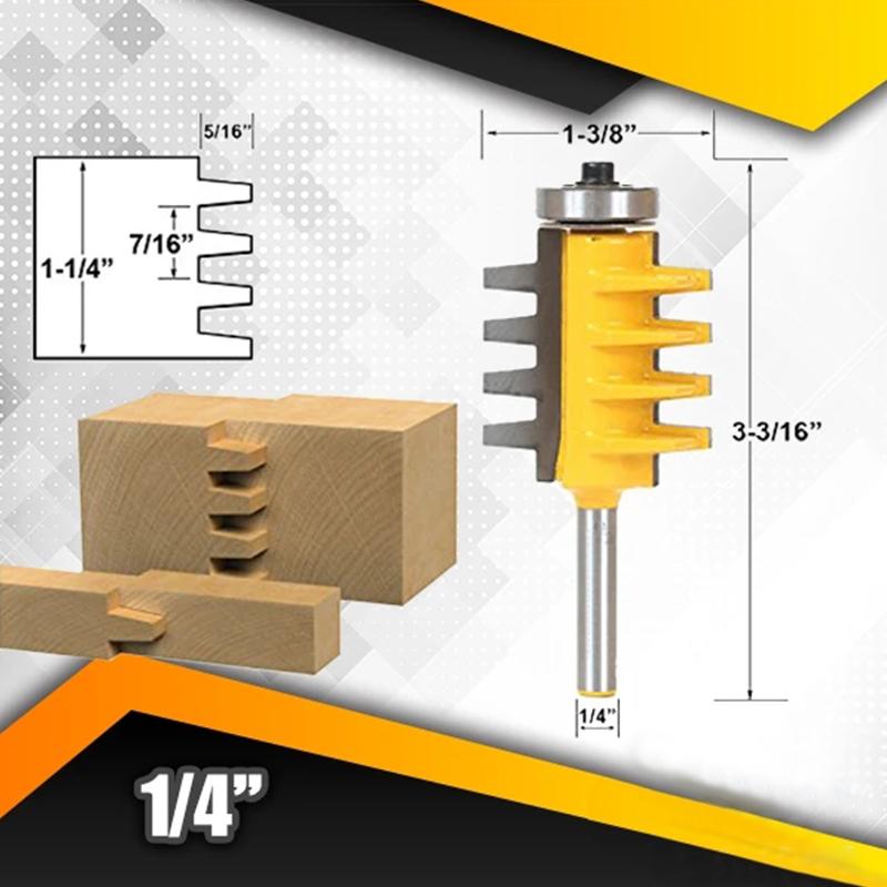 The Tongue & Groove Milling Router Bit