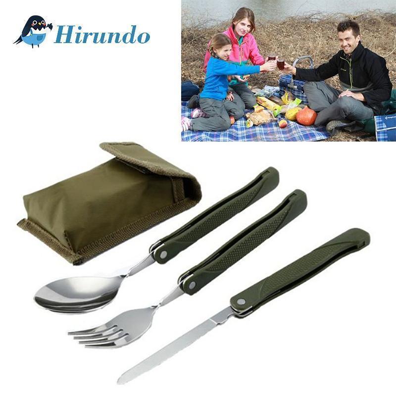 Hirundo Camping Foldable Cutlery Set