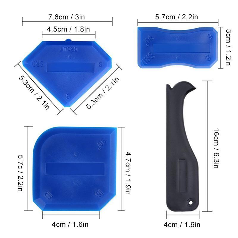 Silicone Glue Scraper Set