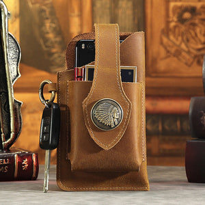 Multifunctional Leather Phone Case