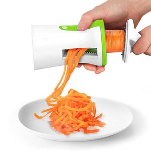 Spiral stainless steel slicer