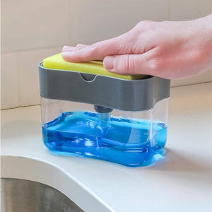 Soap Dispenser and Sponge Caddy