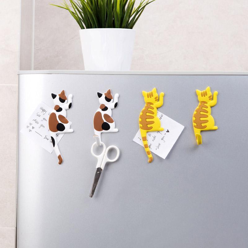 Magnetic Cartoon Hooks Fridge Magnets