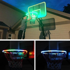 Basketball Hoop -Activated LED Strip Light-6 Flash Modes