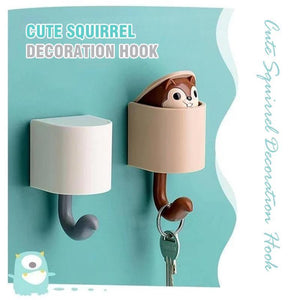 Cute Squirrel Decoration Hook