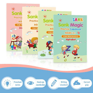 Sank Magic Practice Copybook for Kids