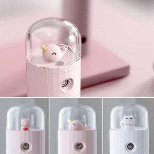 Cute and portable four-in-one fan