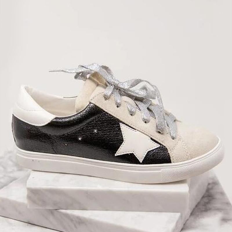 Fashion Women Round Toe Sneaker