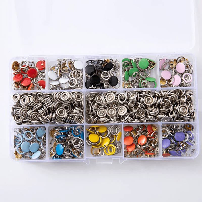 Metal Snaps Buttons Kit