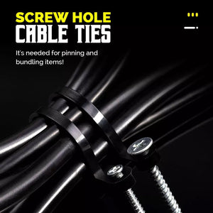 Screw Hole Cable Ties